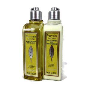 L'Occitane Limited Edition Verbena Agrumes Shampoo & Conditioner Set 250 ml New